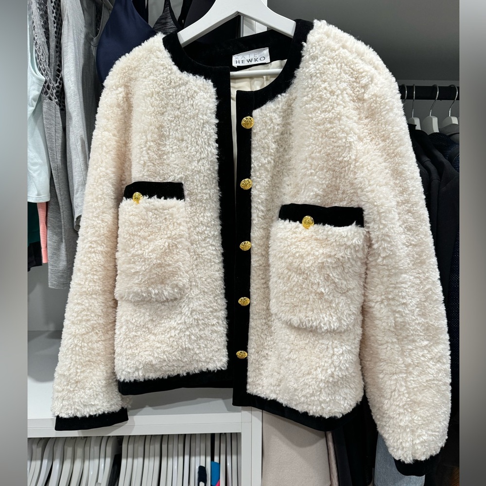 Kate Hewko Classic Contrast Trim Jacket